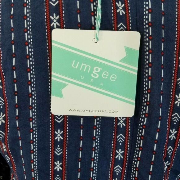 Umgee Tribal Print Boho Tunic Dress Faux Suede - Picture 3 of 5